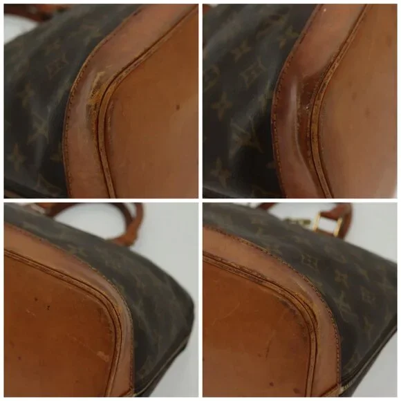 LOUIS VUITTON Monogram Alma Hand Bag M51130 LV Auth 139859